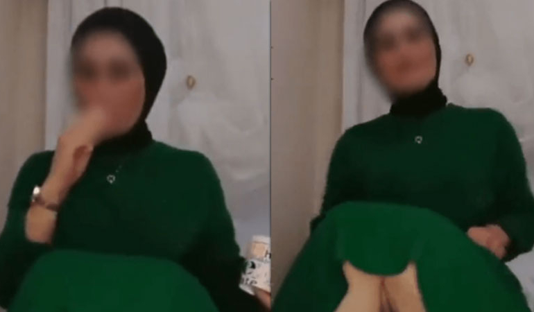 Çocuğunun yanında erotik yayın yapan kadın: Eşimin kumar borcu vardı