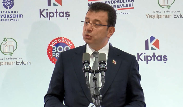 İmamoğlu’nun katıldığı törende tartışma… ‘Saygısızca konuşuyorsun!’