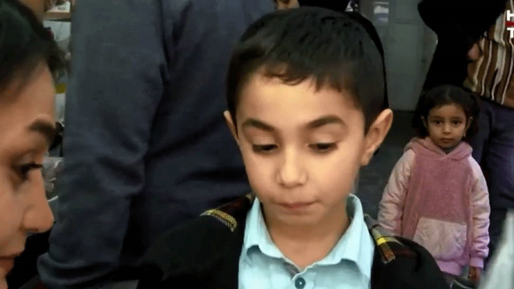 ‘Annem karne hediyesi et aldı’