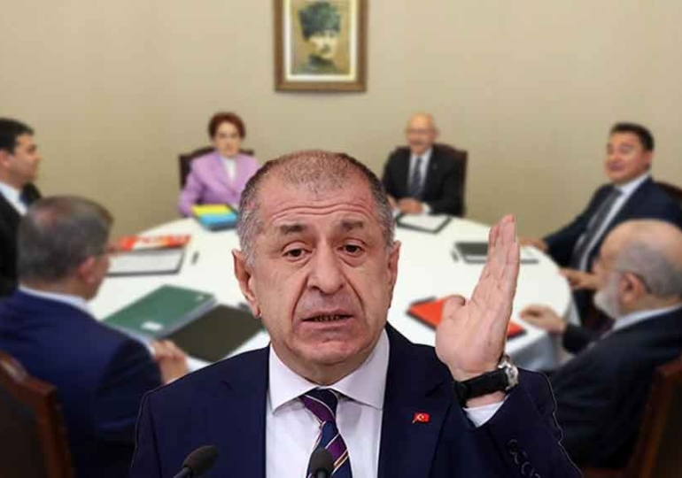 Ümit Özdağ 6’lı masaya sert çıktı: Ucube başkanlıktan hilkat garibesi başkanlığına…