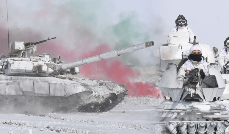 Türk ve Azerbaycan tankçılarından ortak atış