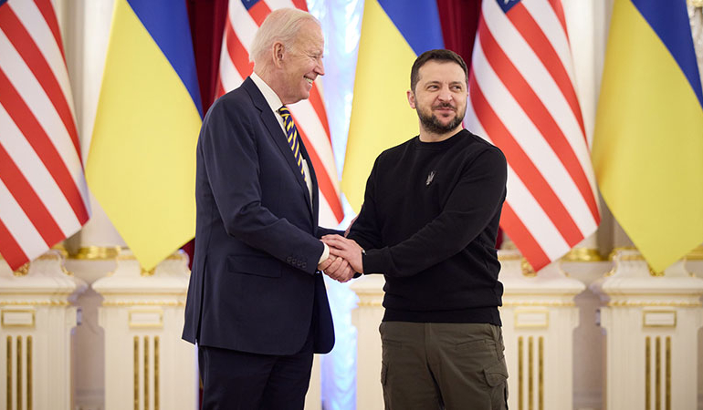 Rusya’dan ‘Biden’ın Kiev ziyareti’ yorumu: Suçlu her zaman olay mahalline gelir