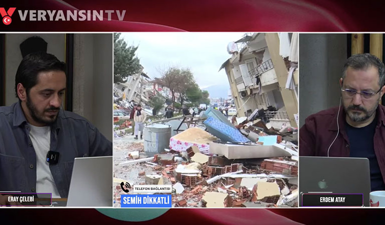 Deprem Özel Yayını İkinci Gün | Erdem Atay – Eray Çelebi