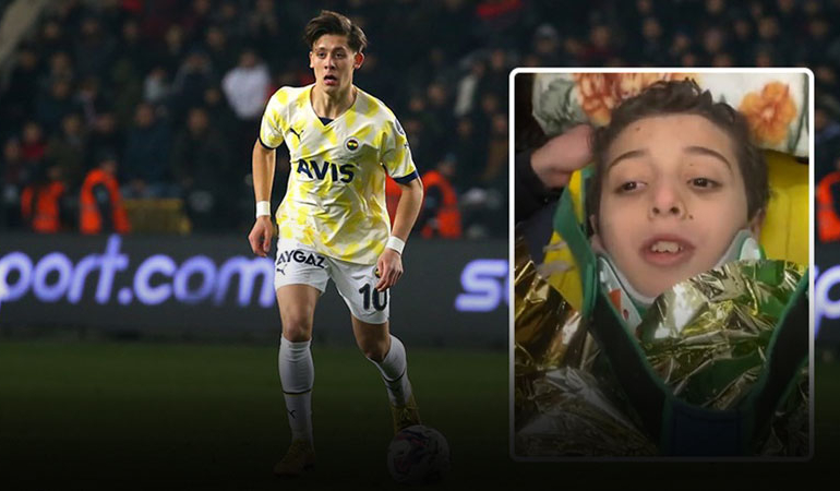 Arda Güler’den depremzede hayranına videolu cevap