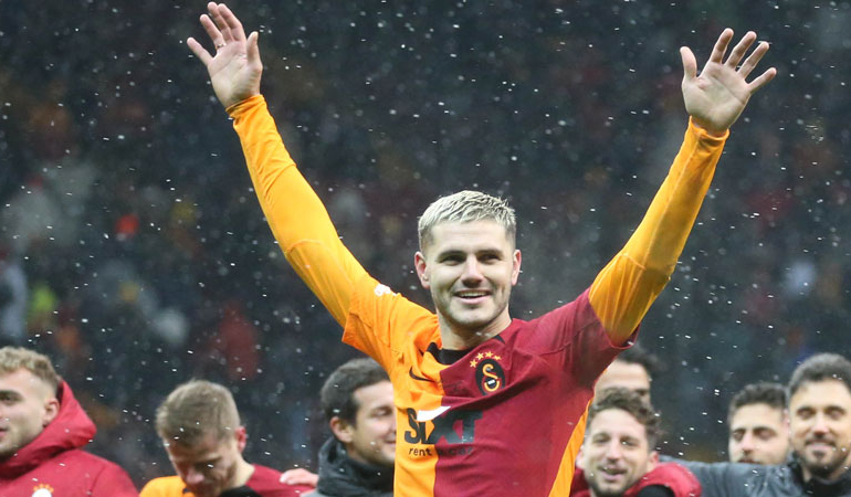 Galatasaray Trabzonspor’u devirdi, Icardi tarihe geçti