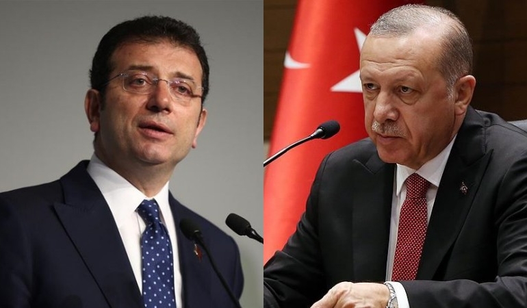İmamoğlu yine Erdoğan’ı taklit etti