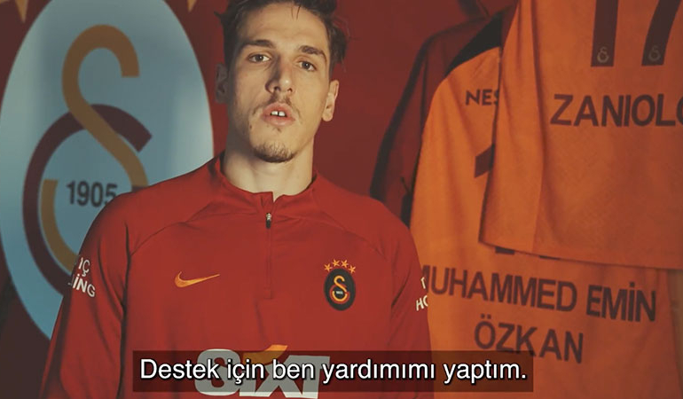 Galatasaray, Zaniolo transferini böyle duyurdu… Muhammed Emin Özkan unutulmadı
