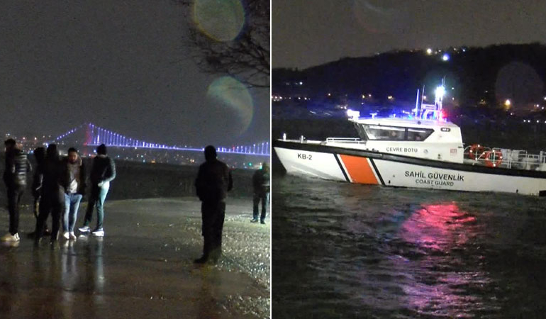 Özçekim yaparken denize düştü