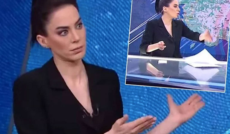 Elindeki kağıtları fırlatmıştı… Show Tv spikeri Dilara Gönder istifa etti