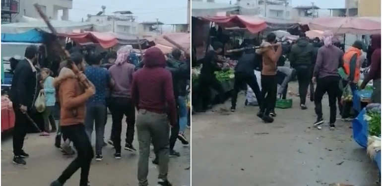 Ortalık savaş alanına döndü: 6 Suriyeli sınır dışı edildi