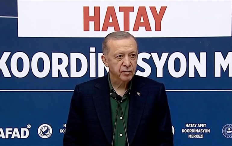 Hatay’a giden Erdoğan ‘demografik yapı’ uyarıları için ‘dedikodu’ dedi
