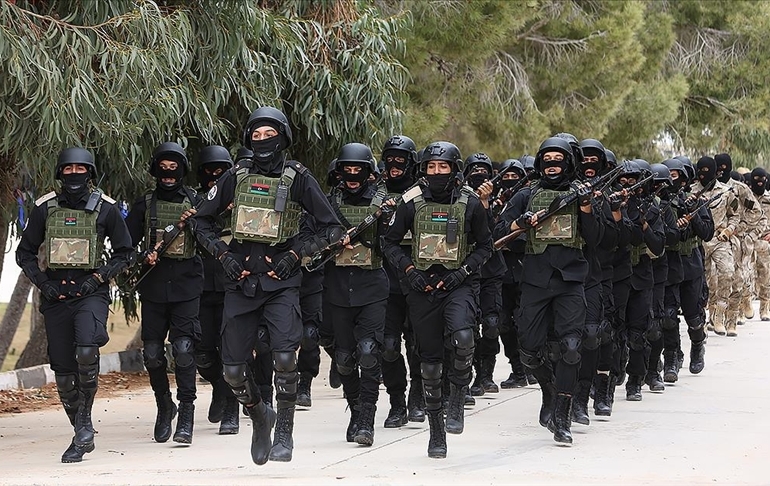 TSK’dan Libyalı polislere eğitim