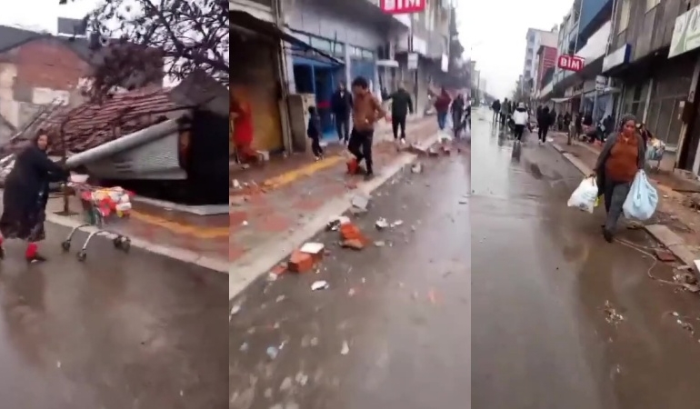 Depremde yıkılan Hatay’da yağmacılar ortaya çıktı
