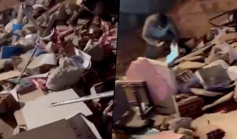 Savcılıktan yapı denetim binası kararı… Polis, enkaz altındaki evrakları topladı