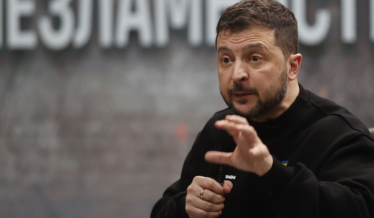 Zelenskiy’den savaşın birinci yıl dönümünde dikkat çeken Erdoğan ve Putin açıklaması