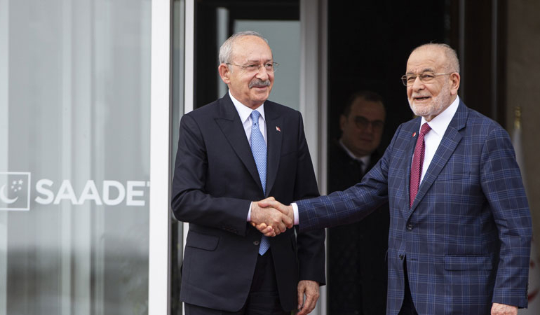 5’li masa kulisi: Saadet Partisi önünde ilan edilecek