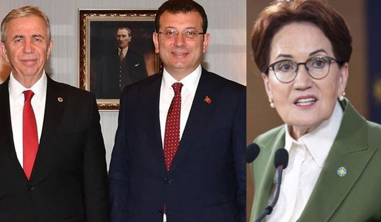 Akşener’in çağrısına Mansur Yavaş ve Ekrem İmamoğlu’ndan yanıt