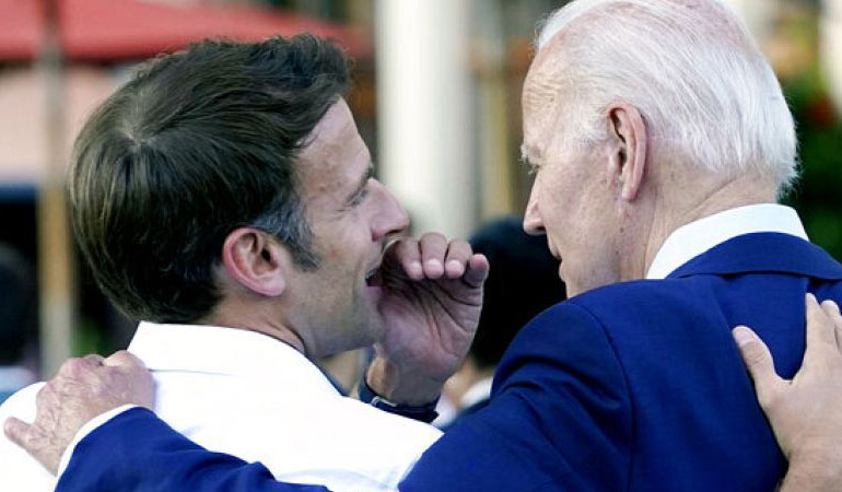 Biden ve Macron’dan ‘Ukrayna görüşmesi’