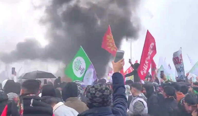 HDP nevruzunda PKK propagandası