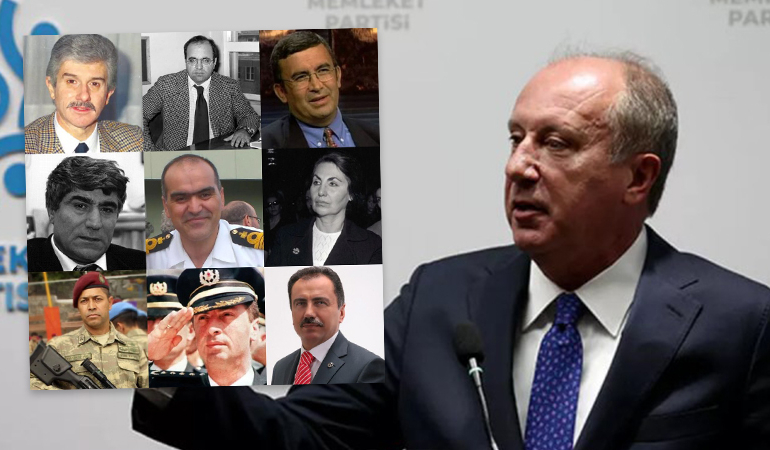 Muharrem İnce o isimleri hatırlattı: Kahrolsun bütün terör örgütleri ve sevicileri