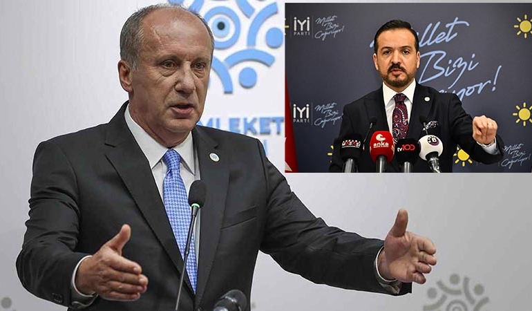 İYİ Parti’den Muharrem İnce çıkışı