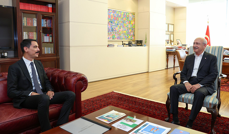 Muhsin Yazıcıoğlu’nun oğlundan Kılıçdaroğlu’na ziyaret