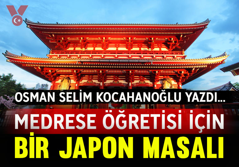 Medrese öğretisi için bir Japon masalı