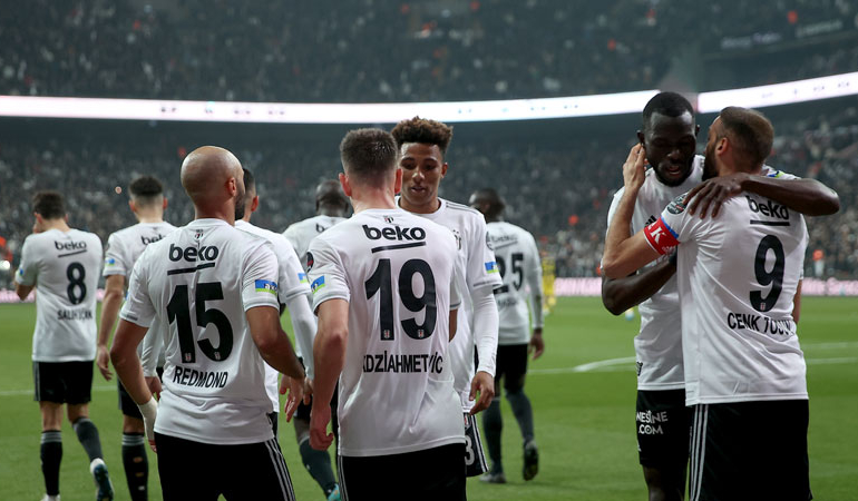 Beşiktaş 3 maç sonra kazanarak seriyi sürdürdü