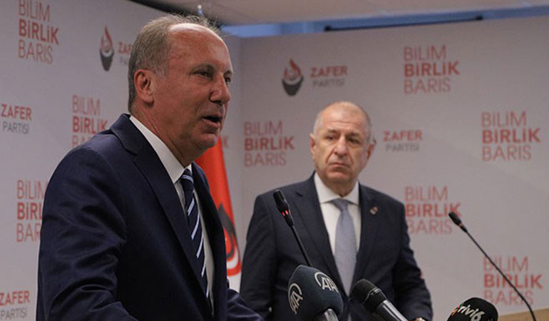 Ümit Özdağ duyurdu: Muharrem İnce ittifaktan ayrıldı