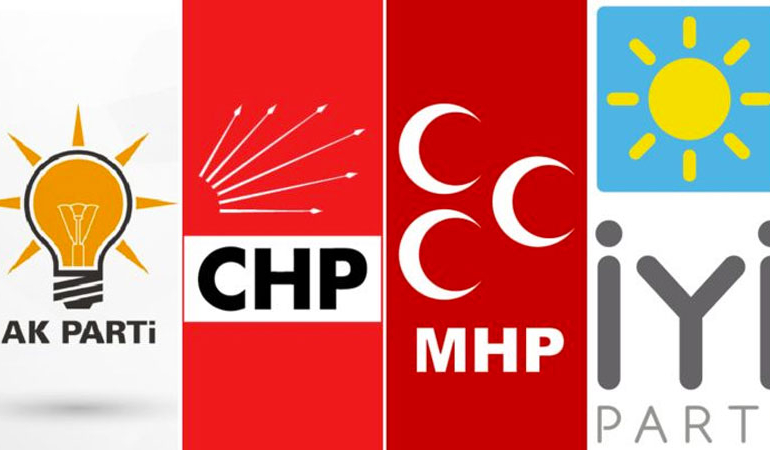 Partilere yapılan aday adaylığı başvuru sayıları belli oldu
