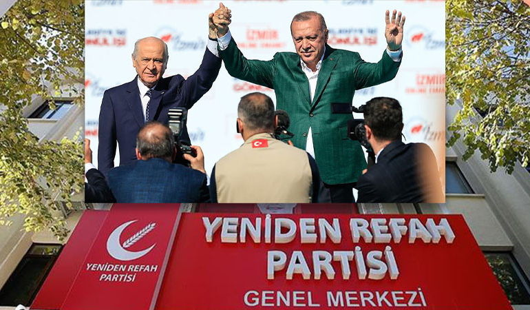 Yeniden Refah Partisi’nden ‘Cumhur İttifakı’ anketi