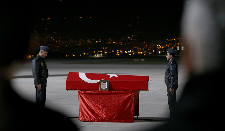 Şehit Albay deprem bölgesine gönüllü gitmiş