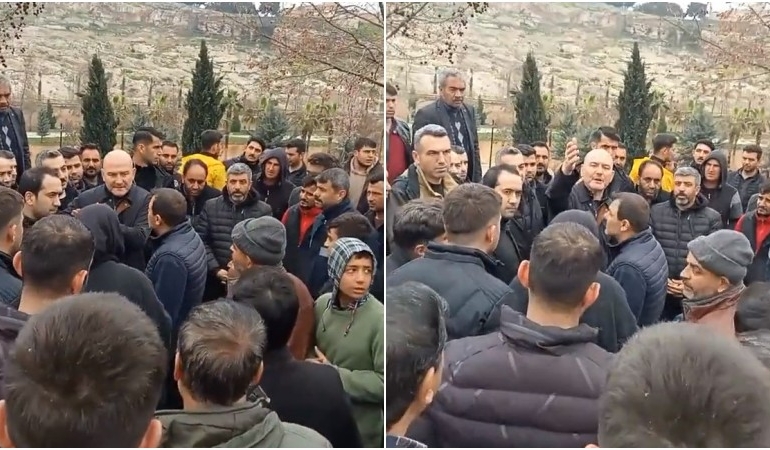 Süleyman Soylu, videosunu çeken vatandaşı azarladı