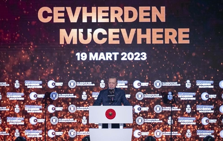 Erdoğan: 6 Şubat depremlerinin yıkıntıları arasında kaldık