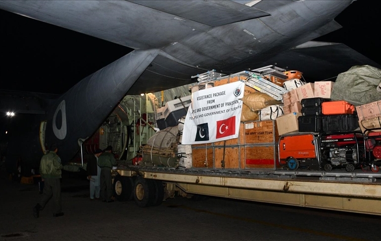 Pakistan’dan Türkiye’ye deprem yardımı