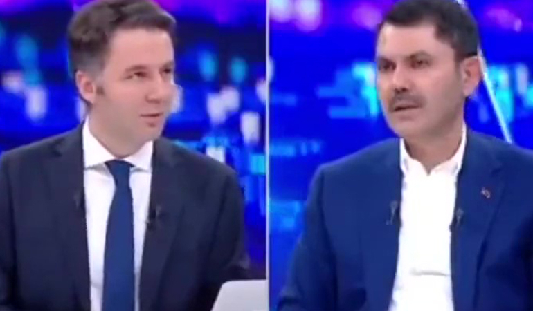 Canlı yayında ilginç anlar… Bakan Kurum’un yanında Kızılay Başkanı’na istifa çağrısı