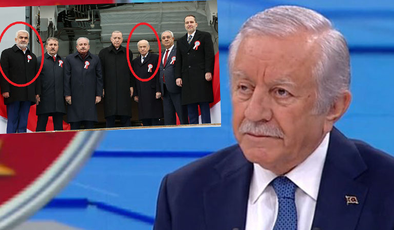 Bahçeli’nin hemen yanı başındaydı görmediniz mi! MHP’den ilginç ‘Hüda Par’ savunması