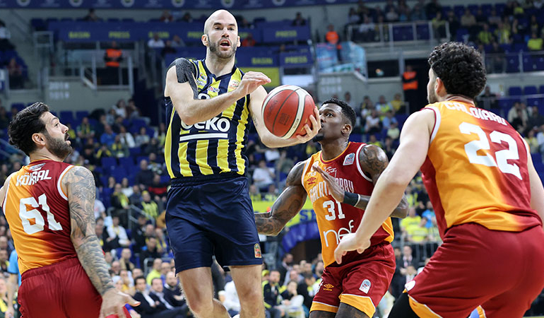 Fenerbahçe Beko, Galatasaray Nef’i farklı geçti
