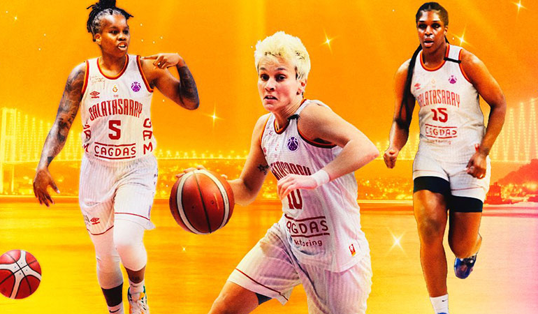 Galatasaray Kadın Basketbol Takımı Avrupa ikincisi