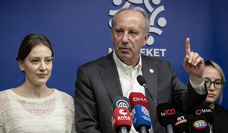 Muharrem İnce’den 4 sayfalık açıklama: Seçenek sunuyorum