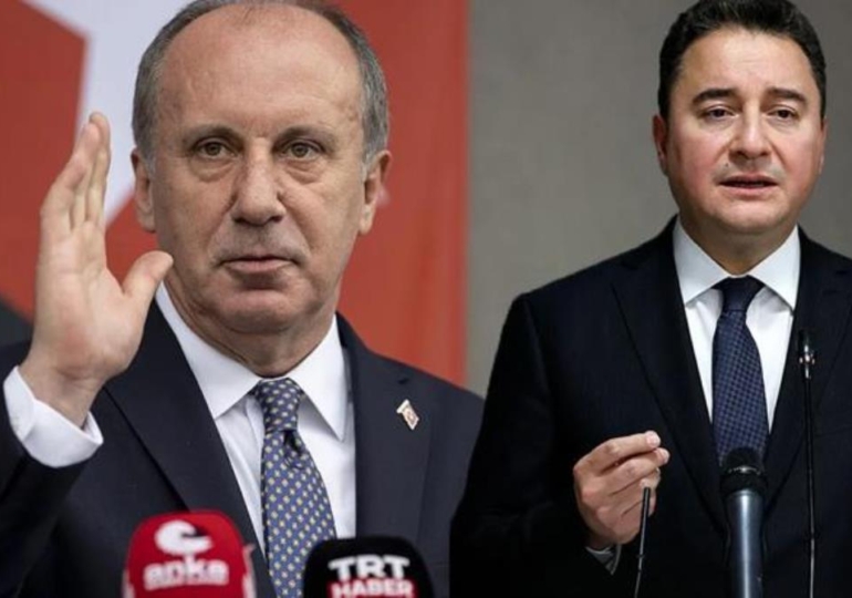 Muharrem İnce’den Babacan’a: Maskesini kendi düşürdü