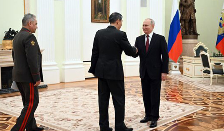 Putin, Çin Savunma Bakanı ile görüştü… ‘Askeri alanda işbirliği’ açıklaması