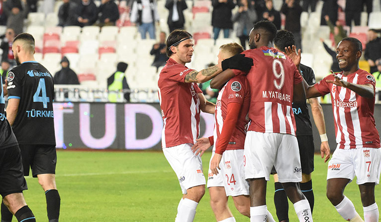 Sivas’ta Trabzonspor’a soğuk duş