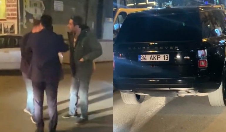 Trafikte ‘AKP’ plakalı araç gerginliği: Devletin verdiği çakarı kullanamazsın