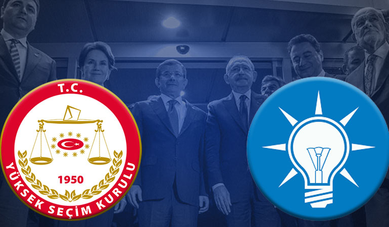 YSK’dan AKP’nin ‘Millet İttifakı oy pusulasından çıkarılsın’ talebi hakkında karar