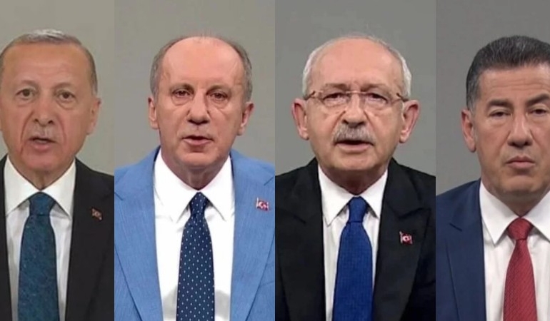 Cumhurbaşkanı adayları TRT’de propaganda konuşmalarını yaptı
