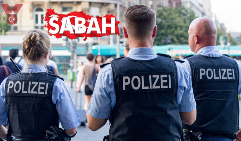Alman polisinden Sabah gazetesinin Avrupa ofisine baskın… Gözaltına alınanlar serbest