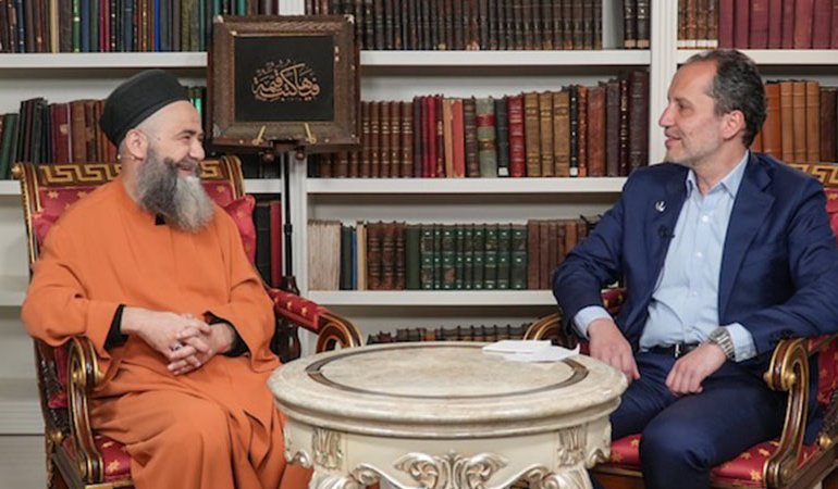 Fatih Erbakan’dan ‘Cübbeli Ahmet’e ziyaret