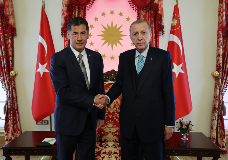 Erdoğan, Sinan Oğan ile bir araya geldi