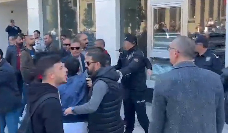 Trabzon’da Hüda Par standı yine karıştı
